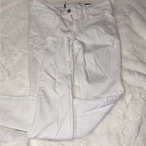 Hollister white jeans